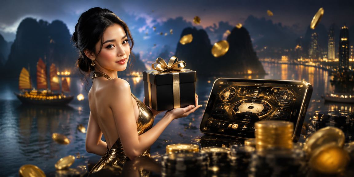 Khung cảnh giải trí casino trực tuyến điển hình tại Việt Nam với giao diện đa dạng